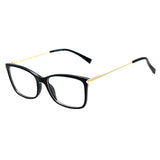 Óculos de Grau Atitude AT 6221 I A02 Preto e Dourado Brilho - Lente 5,3 cm