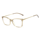 Óculos de Grau Atitude  AT 6221 I T04 NUDE TRANSPARENTE E DOURADO Lente 5,3 cm