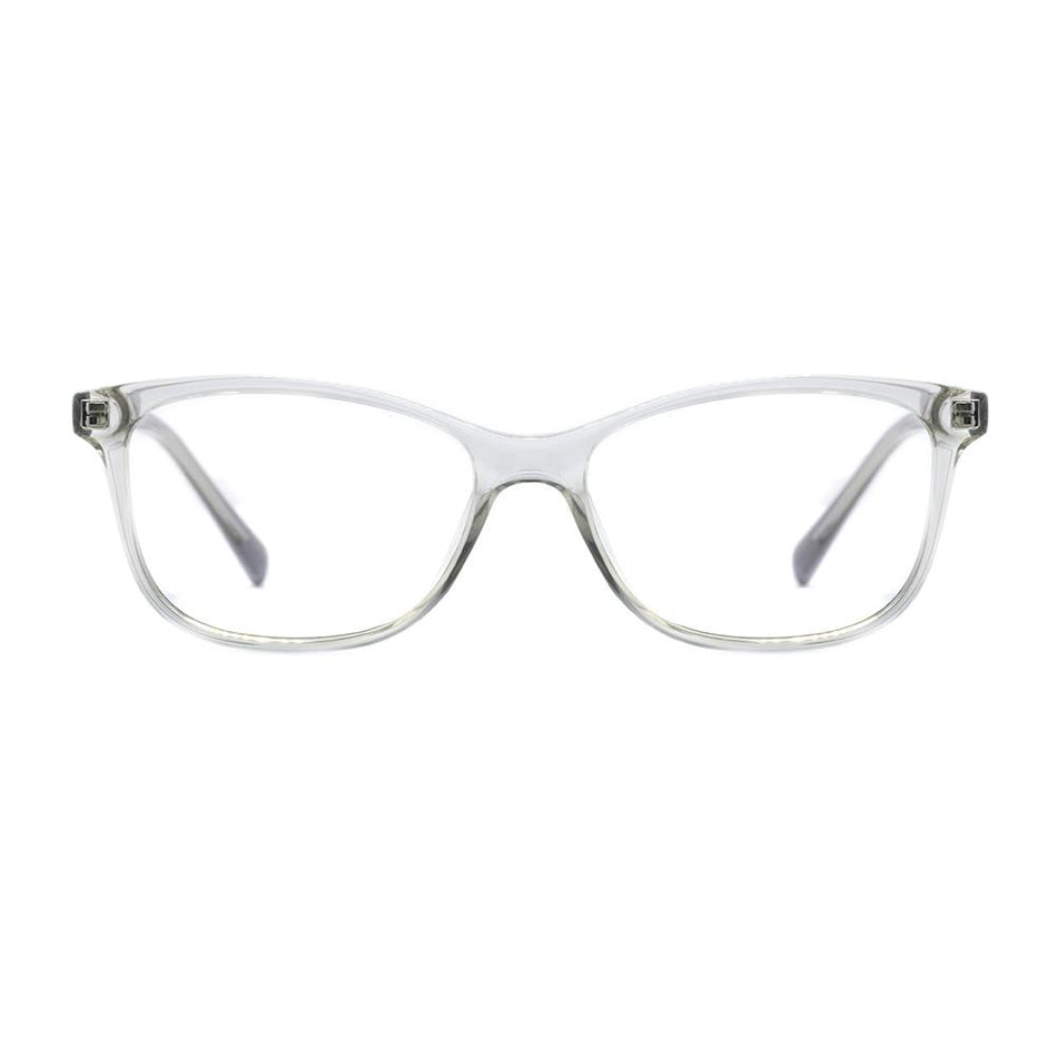 Óculos de Grau Atitude AT 6261 I T02 Cinza Translúcido Brilho - Lente 5,3 cm