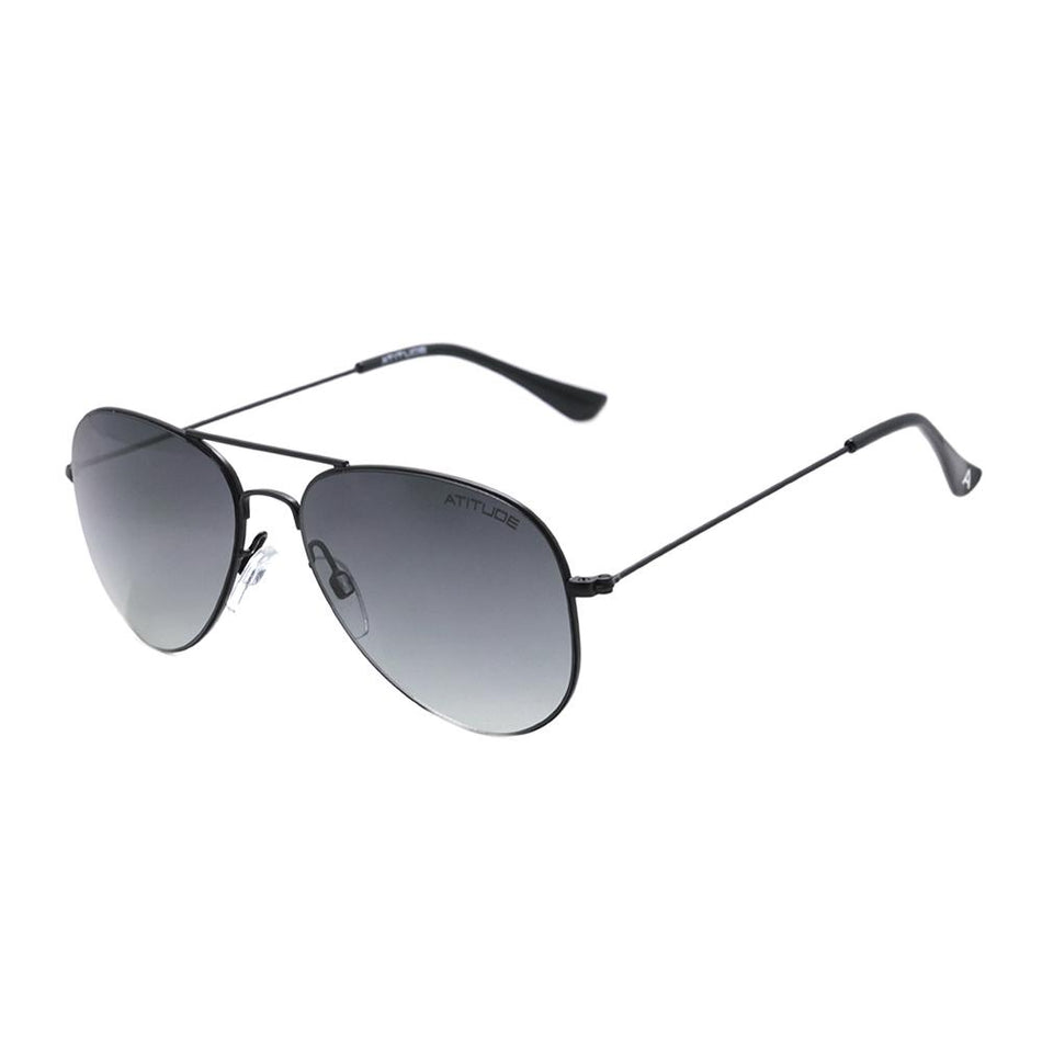 Óculos de Grau Atitude AT 1668 02A Cinza Brilho - Lente 5,9 cm