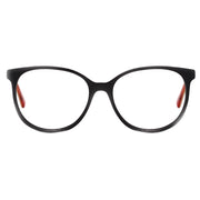 Óculos de Grau Atitude AT 6260I A01 Preto e Marrom Brilho - Lente 5,3 cm