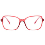 Óculos de Grau Atitude AT 6270I T02 Vermelho e Translúcido Brilho - Lente 5,6 cm
