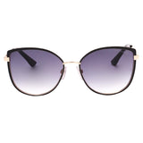 Óculos de Sol Atitude AT 3257 09A Preto e Dourado Brilho / Preto Degradê - Lente 5,6 cm