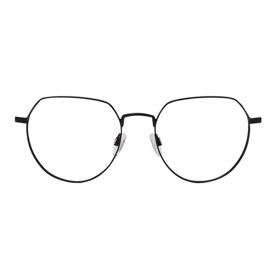 Óculos de Grau Atitude Riley Clip On 09A Preto Brilho e Fosco/ Preto Degradê - Lente 5,5cm
