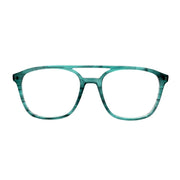 Óculos de Grau Atitude AT7138 E01 Verde Translúcido Brilho - Lente 5,4 cm