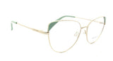 Óculos de Grau Atitude AT 2095 03A Verde e Dourado Brilho