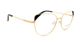 Óculos de Grau Atitude AT 2095 04A Preto e Dourado Brilho