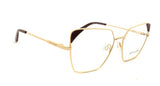 Óculos de Grau Atitude AT 2096 04B Marrom e Dourado Brilho