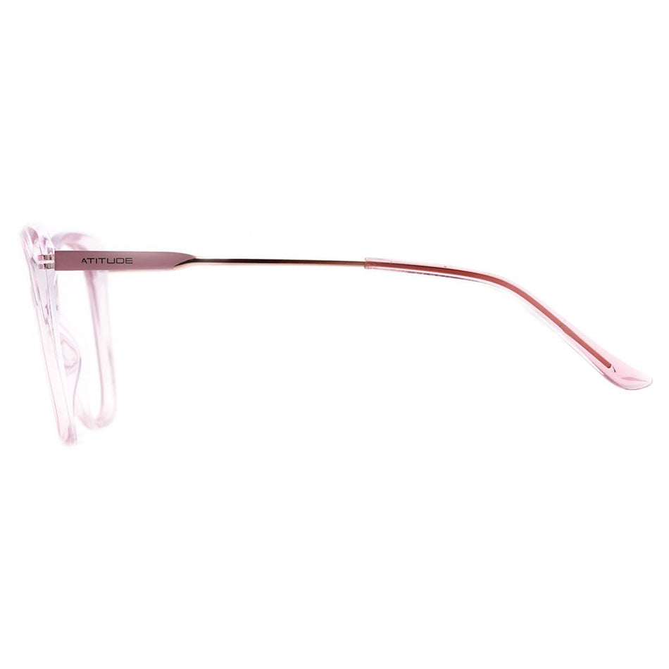 Óculos de Grau Atitude AT 6271I H04 Lilás Translúcido Brilho - Lente 5,4 cm