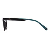 Óculos de Grau Atitude AT 6252 MI A02 Preto e Verde Brilho - Lente 5,2 cm