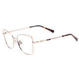 Óculos de Grau Atitude AT 1691 01A Rosê e Marrom Mesclado Brilho - Lente 5,3 cm