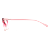Óculos de Grau Atitude AT 6263I C02 Vermelho Translúcido Degradê Brilho - Lente 5,4 cm