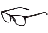 Óculos de Grau Atitude AT 4119 Aluminium T01 Preto Translúcido E Cinza Brilho - Lente 5,6 Cm