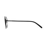 Óculos de Grau Atitude Royan Clip On 09A Preto Brilho e Fosco/ Preto Degradê - Lente 5,1 cm