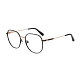 Óculos de Grau Atitude AT2105 09A Preto Fosco e Dourado Brilho - Lente 5,3 cm