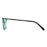 Óculos de Grau Atitude AT7125 E01 Verde e Dourado Brilho - Lente 5,5 cm