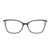 Óculos de Grau Atitude AT7125 E01 Verde e Dourado Brilho - Lente 5,5 cm