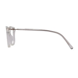 Óculos de Grau Atitude AT7127 T01 Transparente e Prata Brilho - Lente 5,3 cm